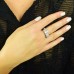 Ασημένιο σειρέ δαχτυλίδι 925 με Swarovski ζιργκόν Ασημένιο σειρέ δαχτυλίδι 925 με Swarovski ζιργκόν